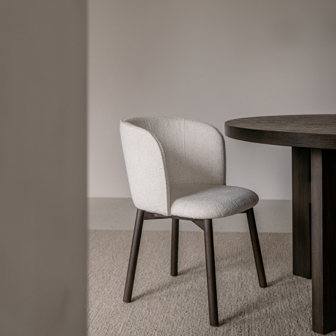 Eetkamerstoelen beige