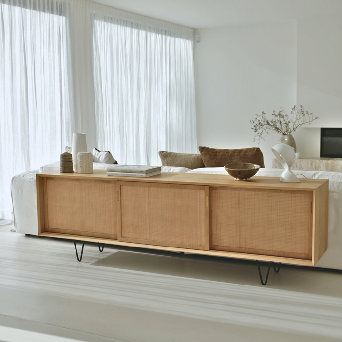eiken dressoir modern Dressoir Vic Blank eiken kopen?