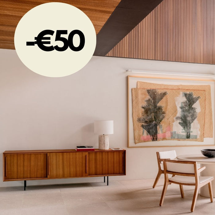 Vintage Dressoir - Teak - Oskar - 220cm