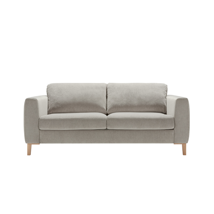 Sovesofa i naturgrå - Henry - 200 cm