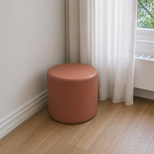 Brisa-bijzettafel- Terracotta bruin - Polycomposiet-furnified-sfeerbeeld