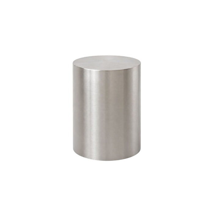 Mesa auxiliar Lumen D30 H34 - Acero cepillado