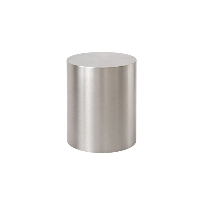 Mesa auxiliar Lumen D38 H39 - acero cepillado