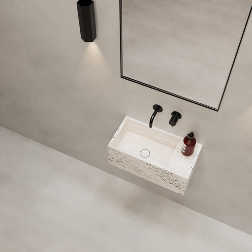 Handenwasser-Chemery-Wit-Travertijn-50cm-bovenaanzicht