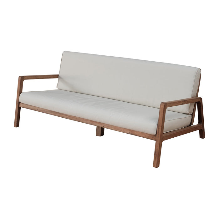 Como lounge chair double - Teak (including cushion)