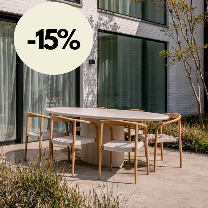 Gartentisch - Hector - MicroSkin - 220 cm