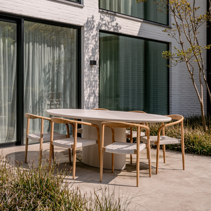 Garden Table - Hector - MicroSkin - 220 cm