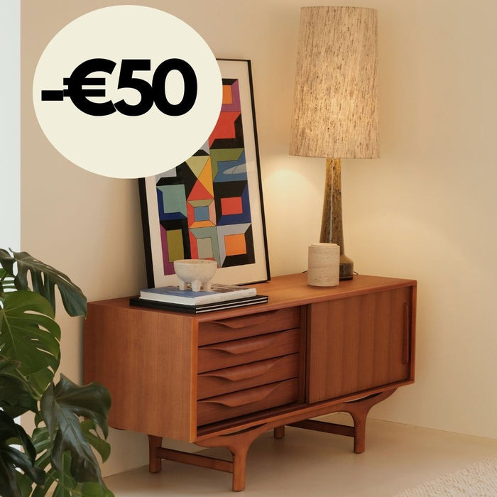 1960er Retro-Sideboard – Josephine – Teak – 140 cm