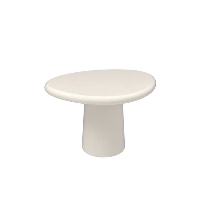 Salontafel rond betonlook organisch  - Juno - StoneSkin - 60 cm