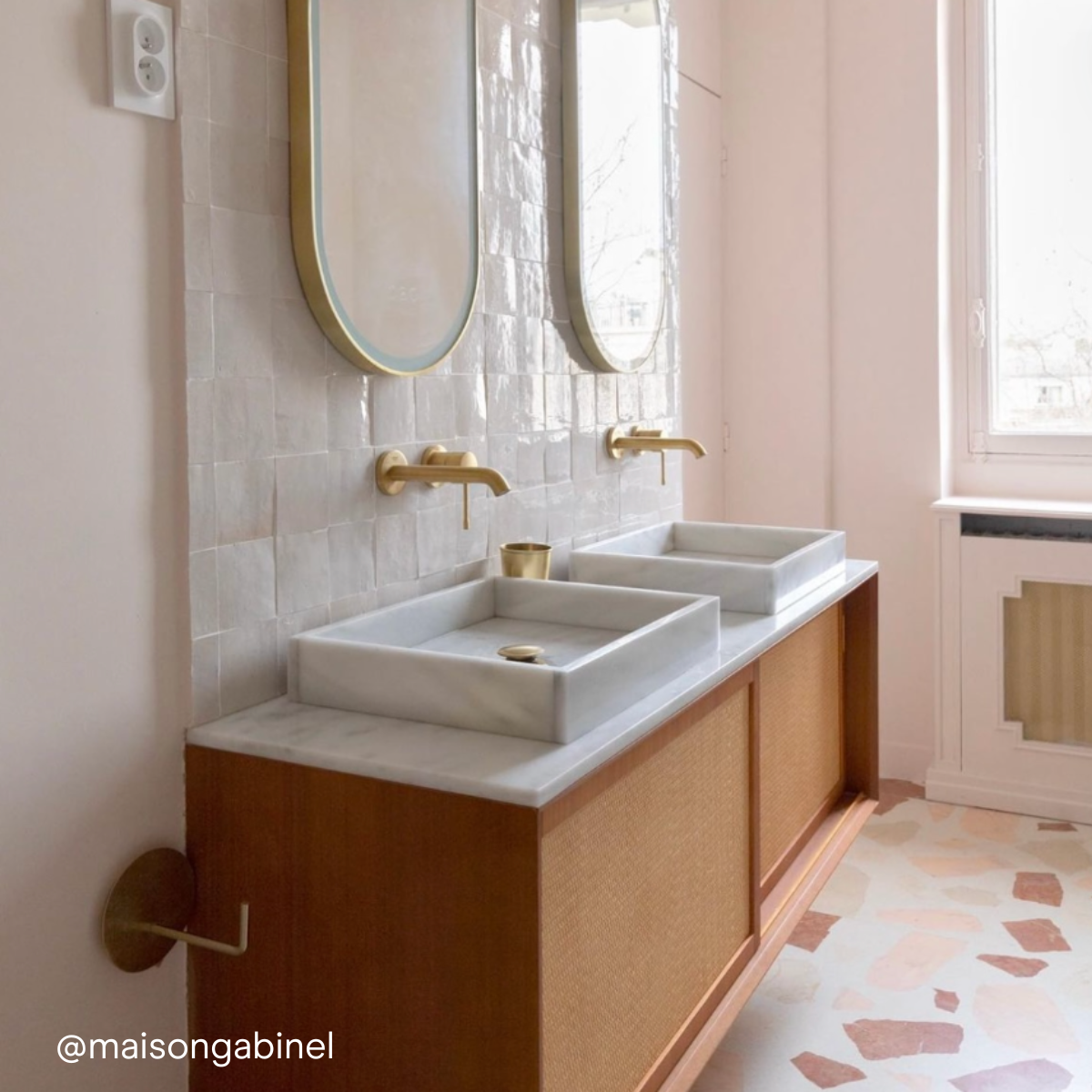 Meubles salle de bains dans le style Vintage & cottage
