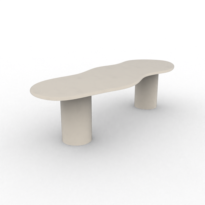 Organic Dining Table - Limoges - Microskin