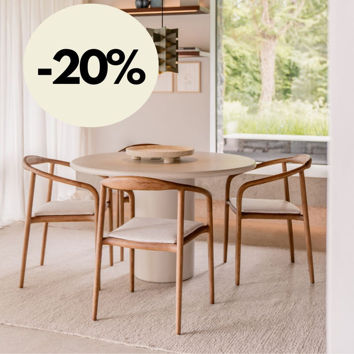 Table Microskin Nana - Ronde