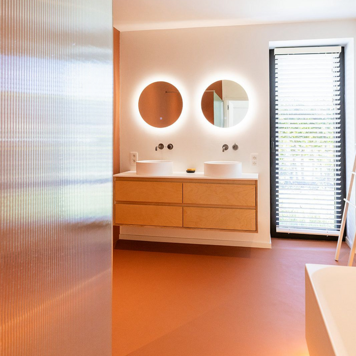 Bathroom furniture - ANN - 150 cm - Birch