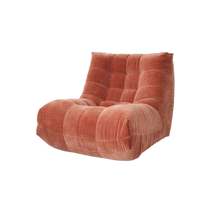 Fauteuil Numa - W85 D102 H80 - VDF134: Terracotta