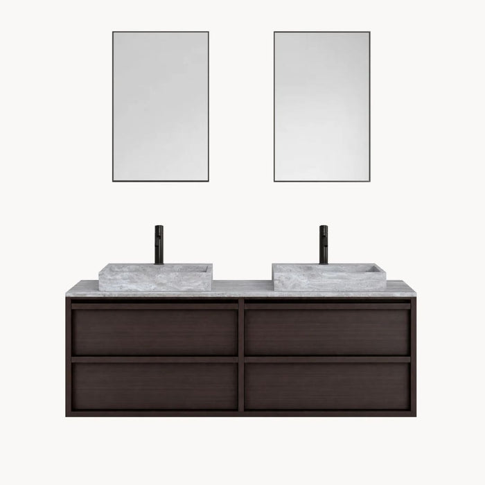 Fien 150 cm - Fumé - Marcel/George 2 - Travertin gris