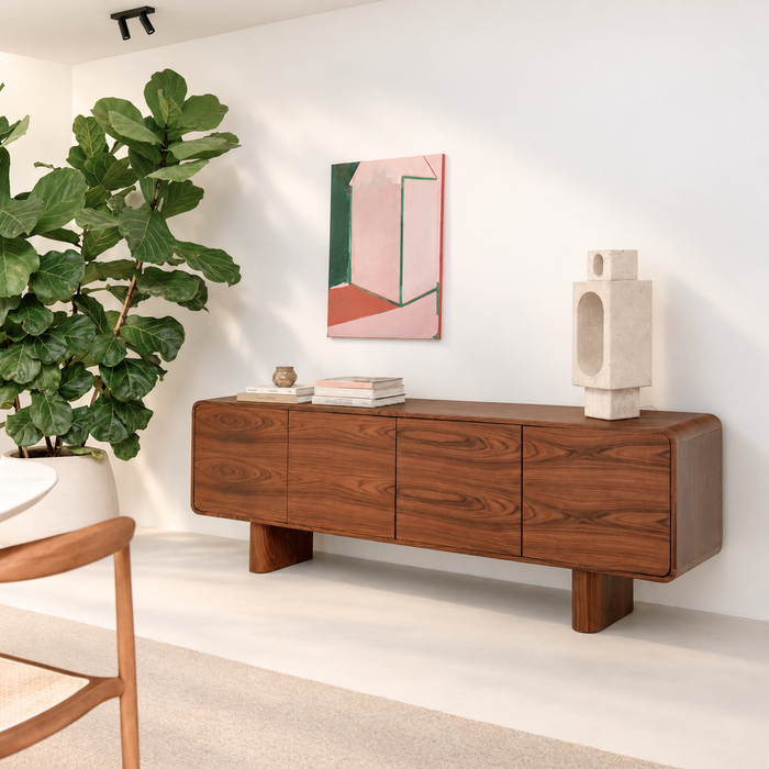 Mid-Century-Sideboard Baron aus Palisander 220 cm