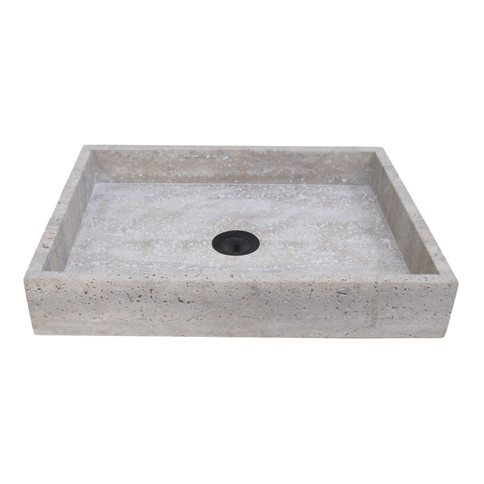George Sink - Gray Travertine