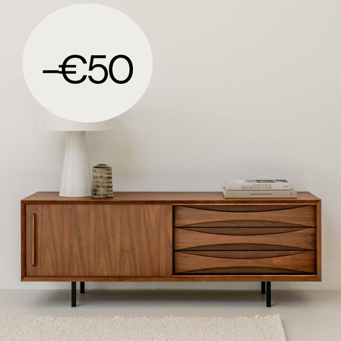 TV-Schrank mit Schubladen – Oskar – Walnuss – 140 cm