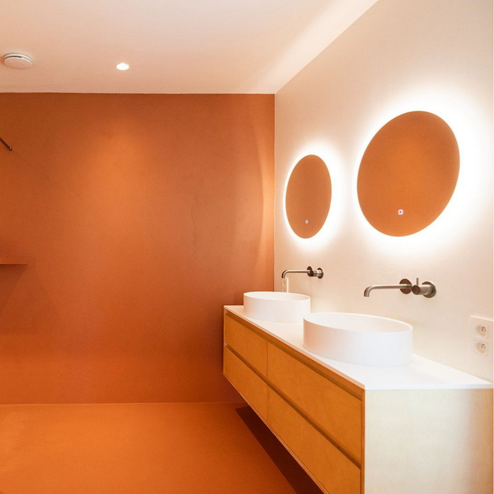 Bathroom furniture - ANN - 150 cm - Birch