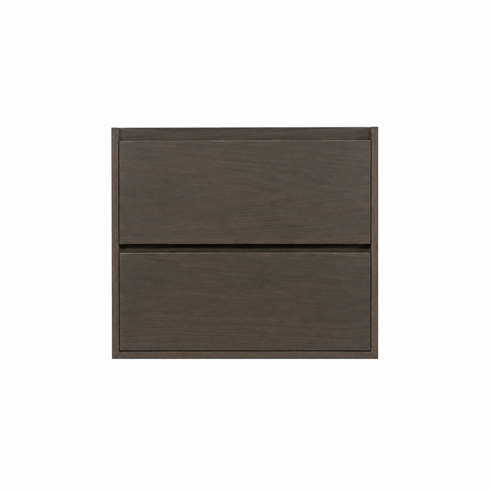 Meuble-lavabo - ANN - Fumé - 80 cm