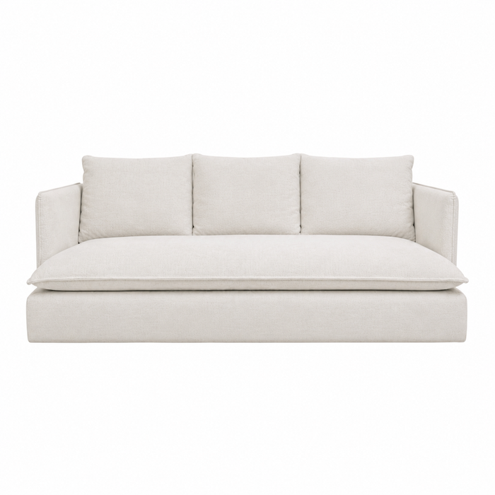 Bartolo - 4-seater sofa in dark green fabric - 220 cm