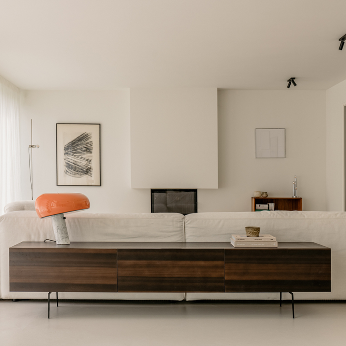 Aparador Duinkerke - 220 cm - Madera ahumada