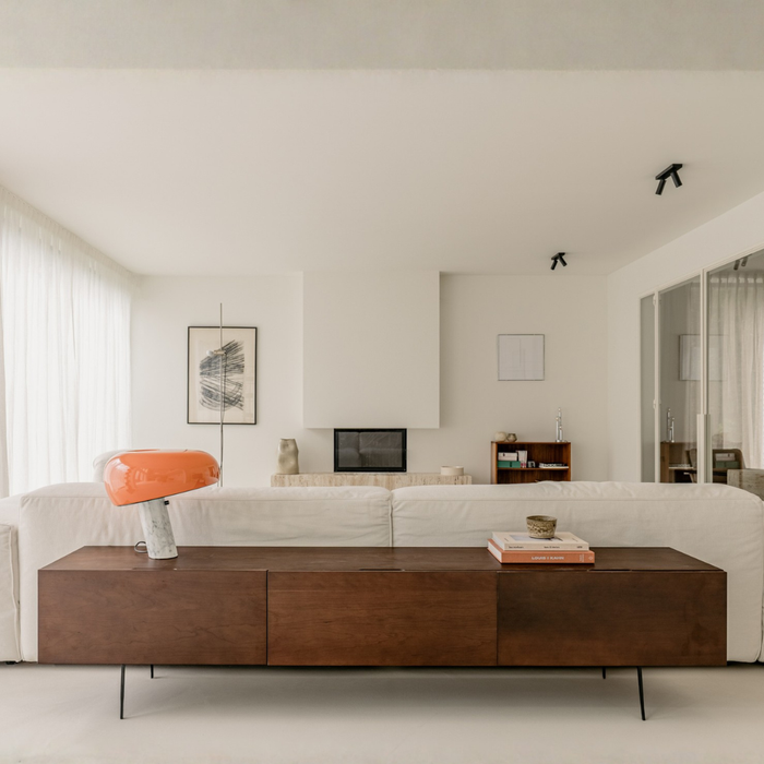 Aparador Duinkerke - 220 cm - Nogal oscuro