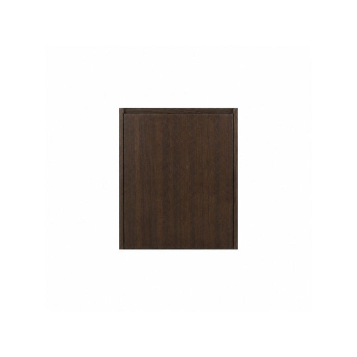 Krabi Bathroom Cabinet – Smoke Veneer Wood | Storage Cabinet for Towels