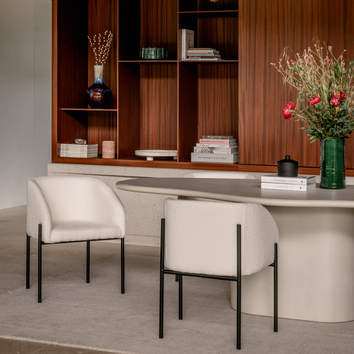 Organic Dining Table - Limoges - Microskin