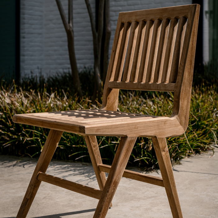 Chaise de jardin Lina - Teck