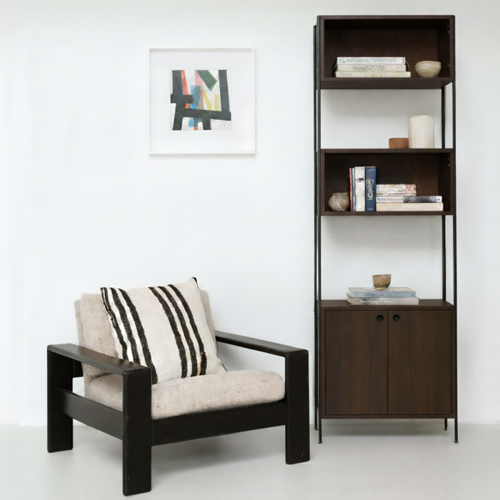 Wandschrank - Sarzeau - Walnuss - Kombination 1