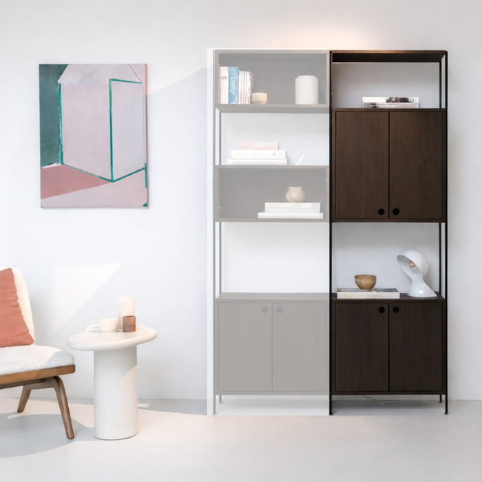 Élément mural - Sarzeau - Noyer - Combinaison 2