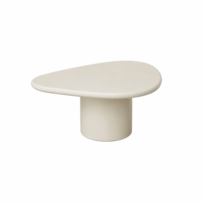 Salontafel Tille - 90 cm - StoneSkin - Latte