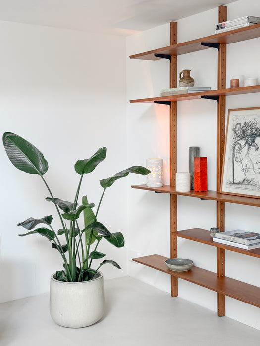 Vintage-Wandregal Vari – 240 cm – Regale aus Walnussholz