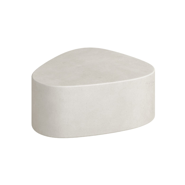 Coffee Table Varzy - MicroSkin - Latte - Large - W75 x D70 x H30 cm