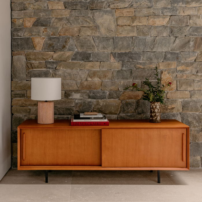 vintage dressoir decoreren